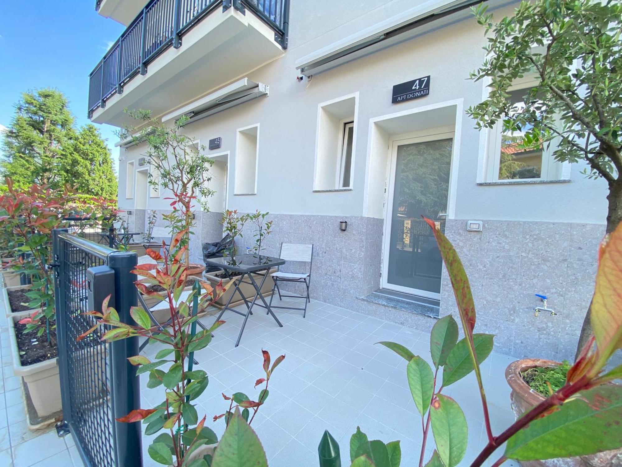 Apt Donati Home, Modernita E Comfort Con Parcheggio Gratuito Privato E Spazio Esterno Privato Cassano dʼAdda Esterno foto